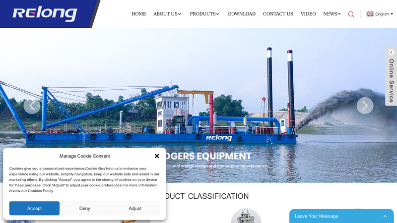 Deck&Truckcrane, Submersible Pump, Dredger Parts - Relong