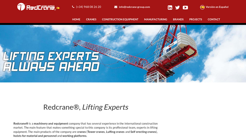 Tower Cranes For Sale, Construction & Building | Redcrane?