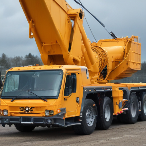 100 ton mobile crane