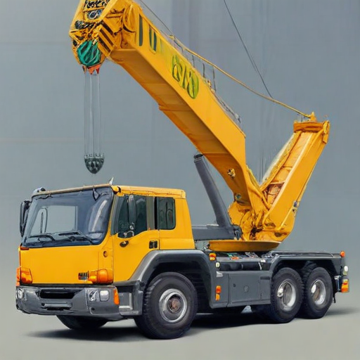 10 ton mobile crane