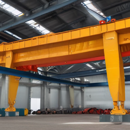 10 ton overhead bridge crane