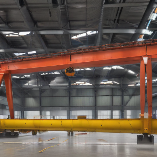 10 ton overhead bridge crane