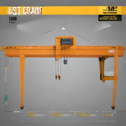 3 ton overhead bridge crane