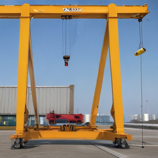 4 post gantry crane