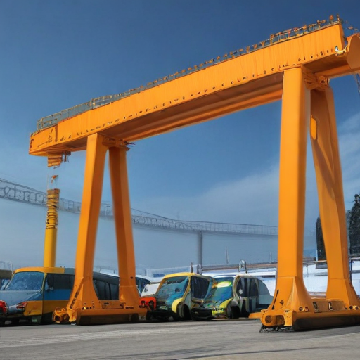 4 post gantry crane