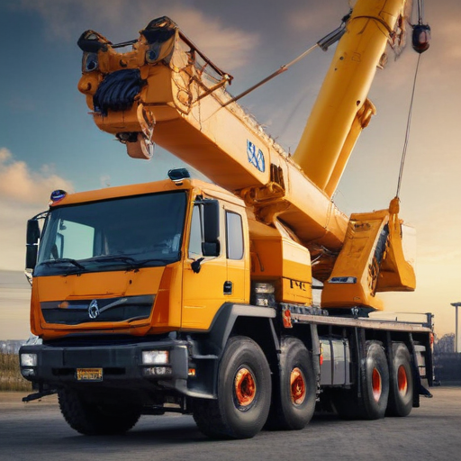 50 ton mobile crane