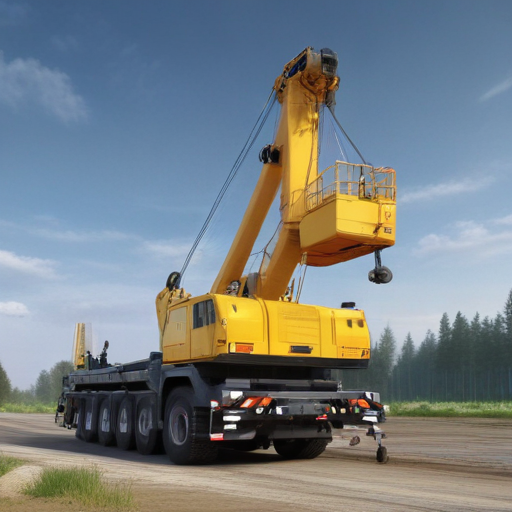 5 ton mobile crane