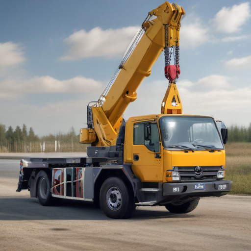 5 ton mobile crane