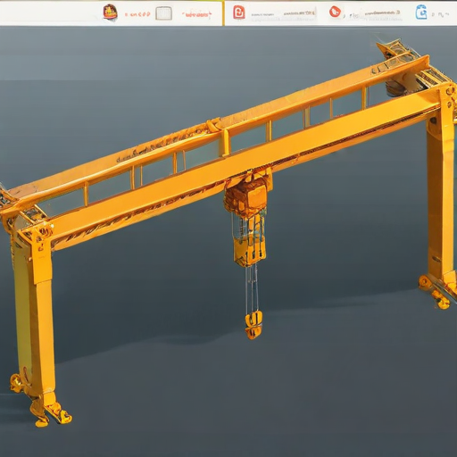 5 ton overhead gantry crane