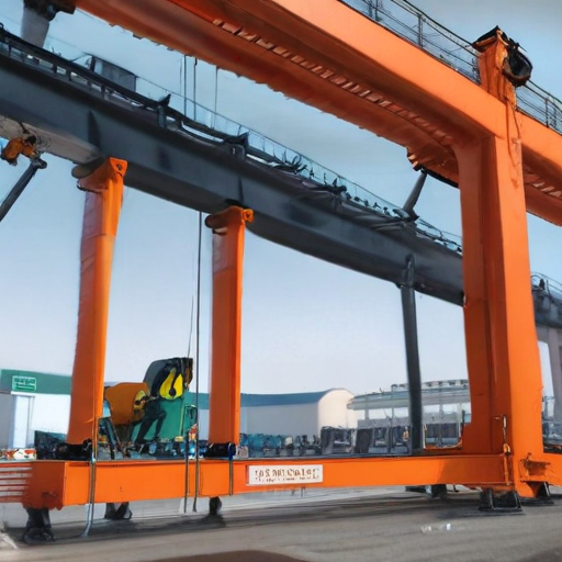 a frame gantry crane