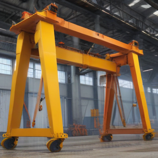 a frame gantry crane