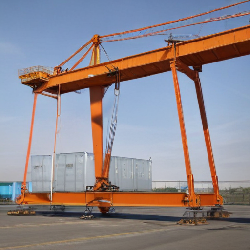 a frame gantry crane