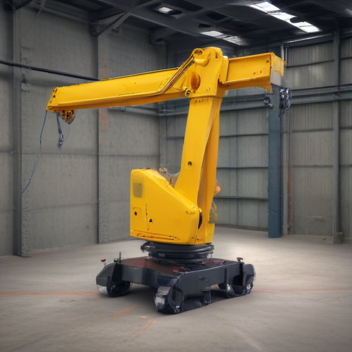 articulating crane