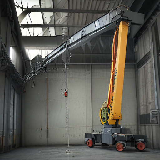 articulating jib crane