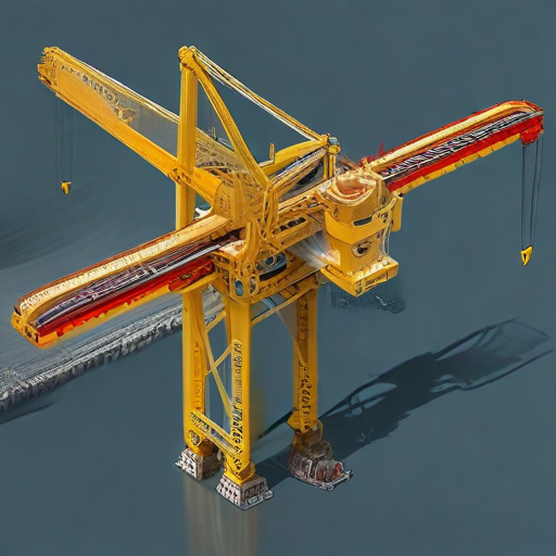 bridge building crane