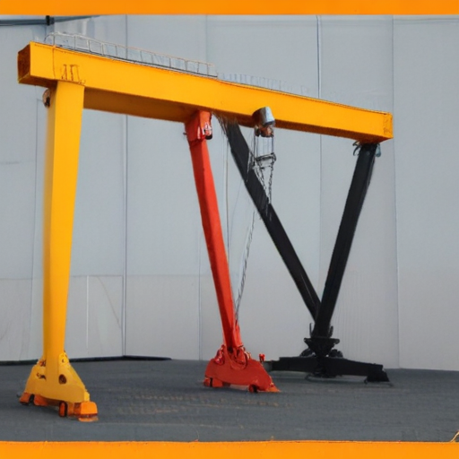 collapsible gantry crane