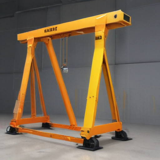 collapsible gantry crane