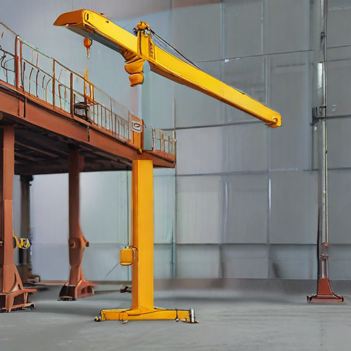 column mounted jib crane