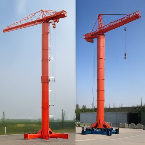 column mounted jib crane