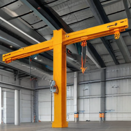 column mounted jib crane