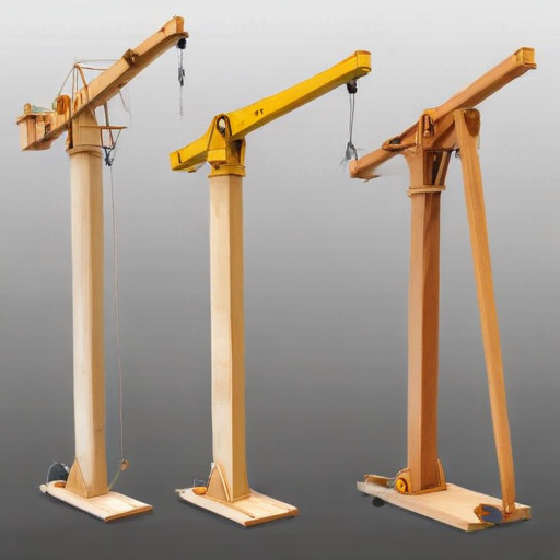 diy wooden jib crane