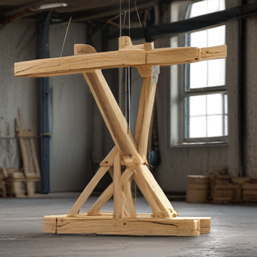 diy wooden jib crane