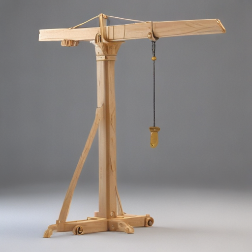 diy wooden jib crane