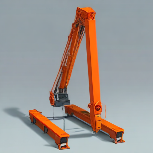 folding jib crane