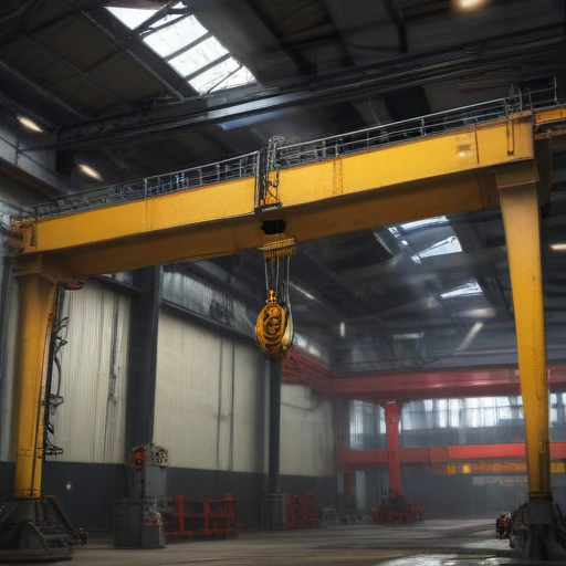 foundry overhead crane