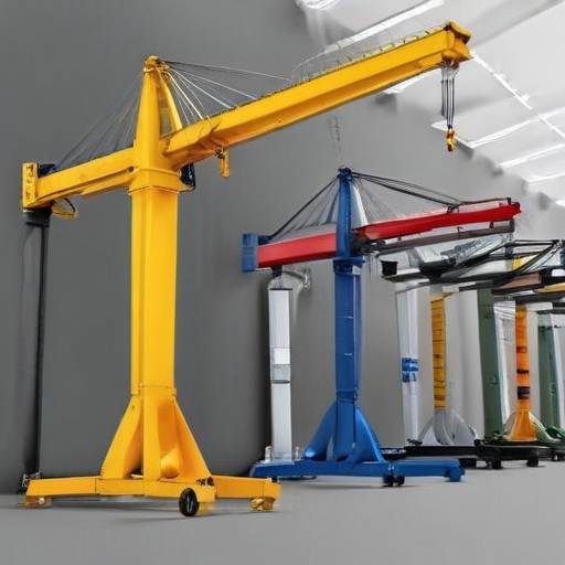 free standing jib crane