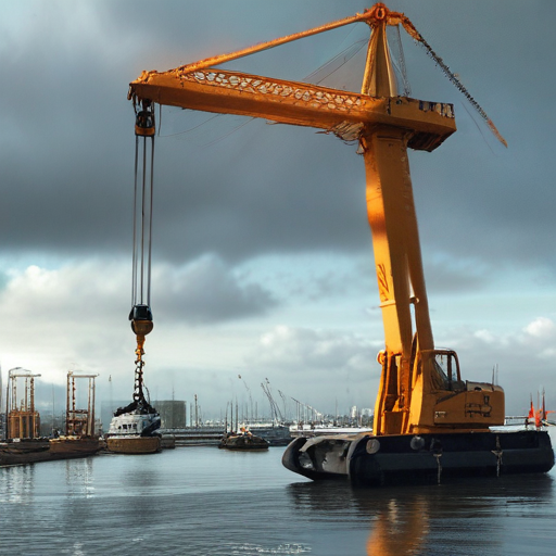 harbour mobile crane