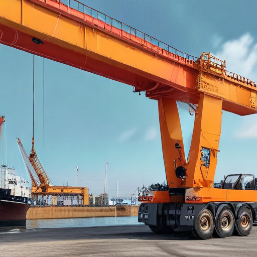 harbour mobile crane