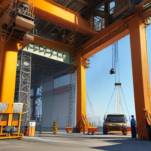 heavy duty gantry crane