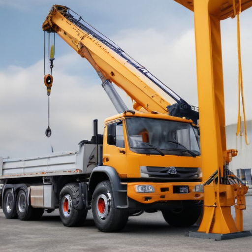 hydraulic truck crane