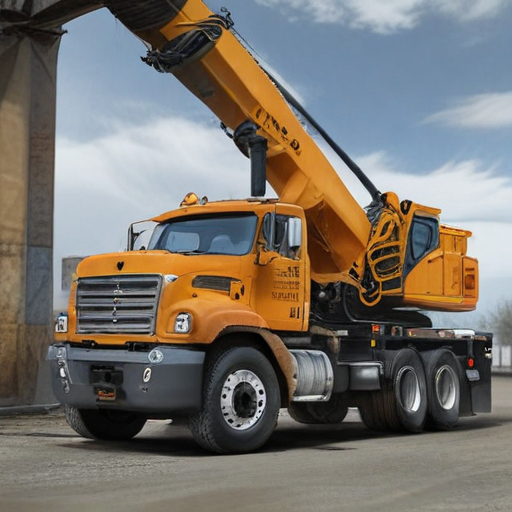 hydraulic truck crane