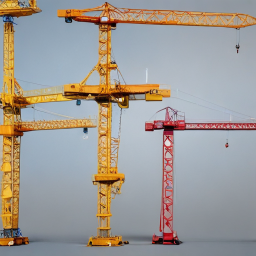 luffing jib cranes