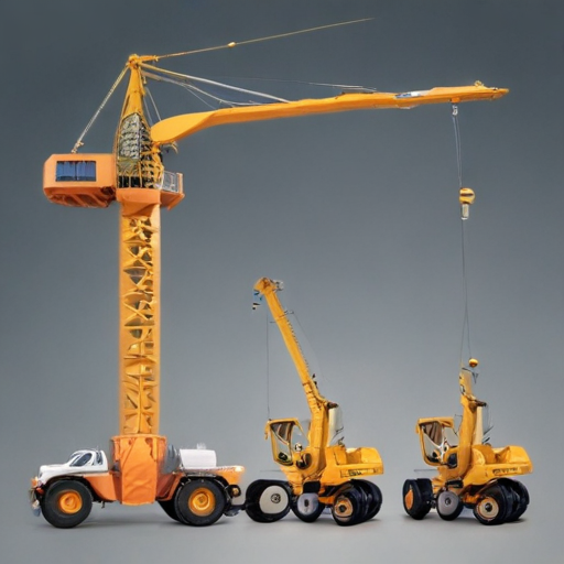 luffing jib mobile crane