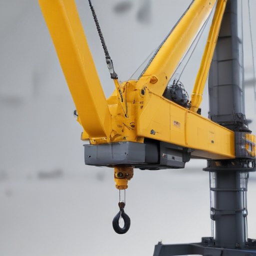 luffing jib mobile crane