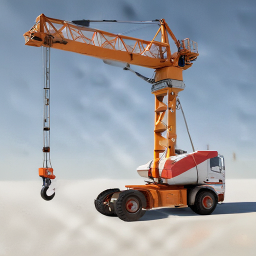 luffing jib mobile crane