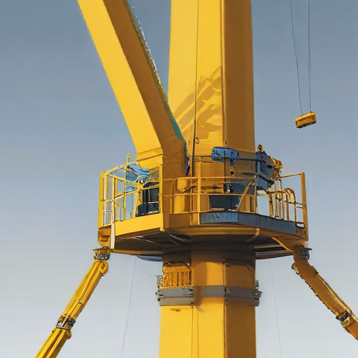 luffing jib tower crane