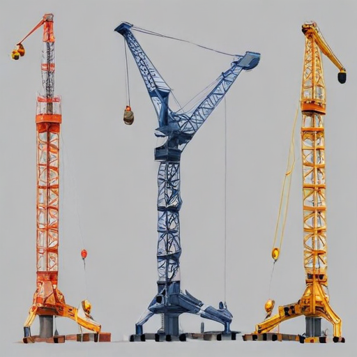 luffing jib tower crane