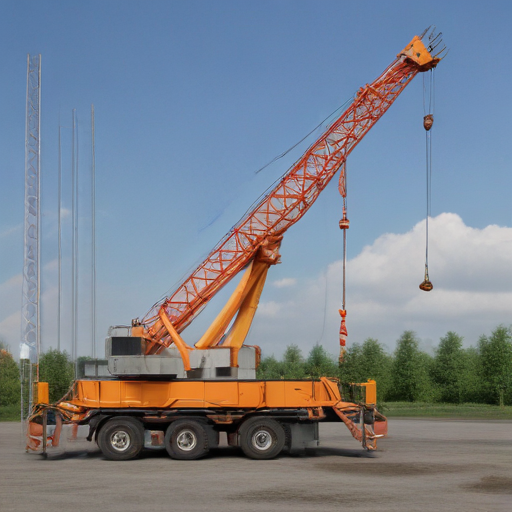 luffing jib tower crane