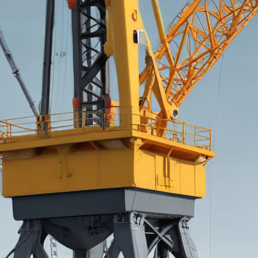 luffing tower crane