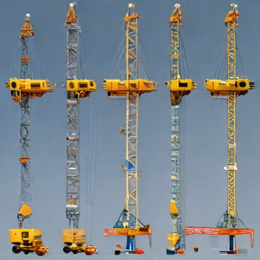 luffing tower crane