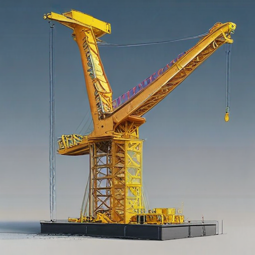 luffing tower crane