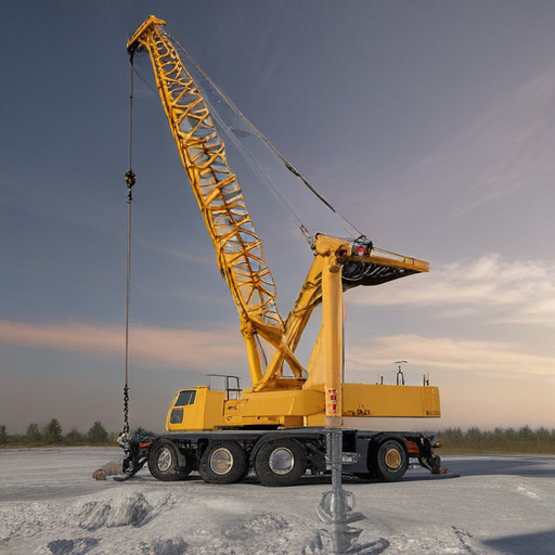 luffing tower crane