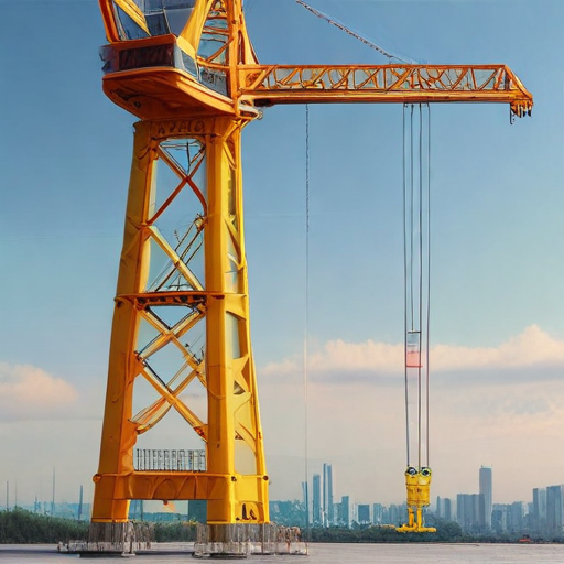 luffing tower crane