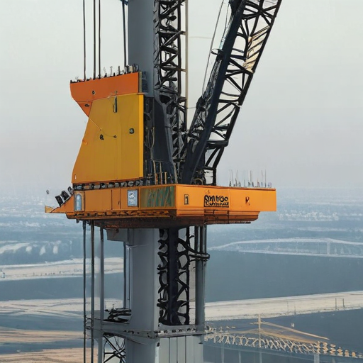 luffing tower crane