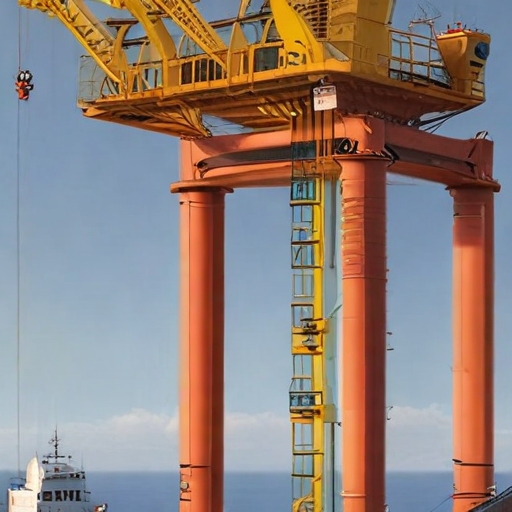 marine crane