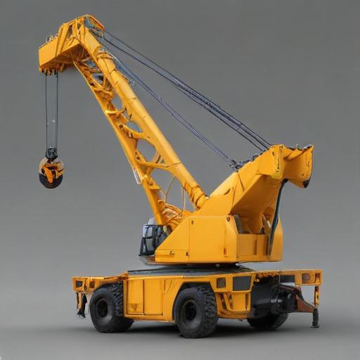 mobile crane luffing jib